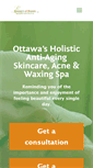 Mobile Screenshot of essenceofbeauty.ca